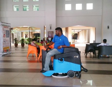 Hospital lobby